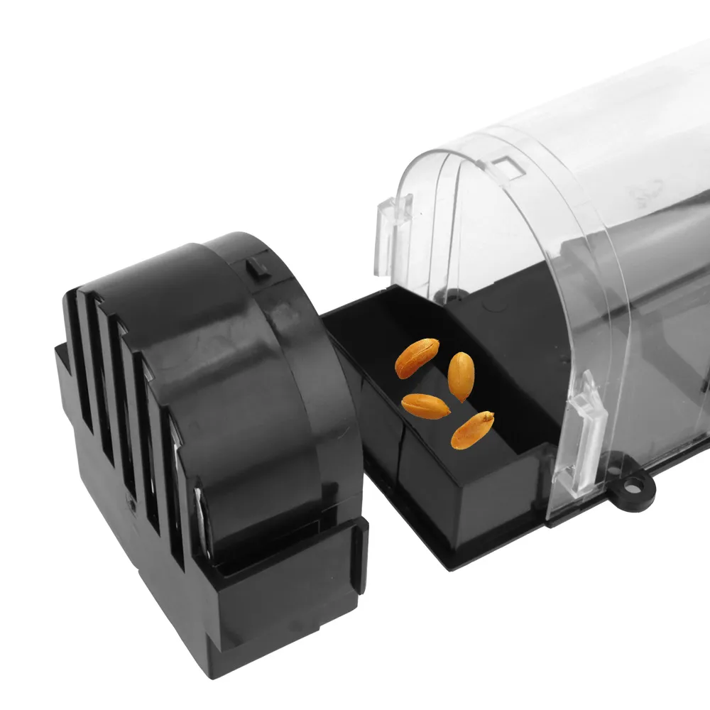 Smart Garden Outdoor - ネズミ捕り 安全でしっかりした人道的な再利用可能なプラスチック製の齧歯動物トラップ 家庭用マウスキャッチャー スマートセルフロック 屋内屋外庭用