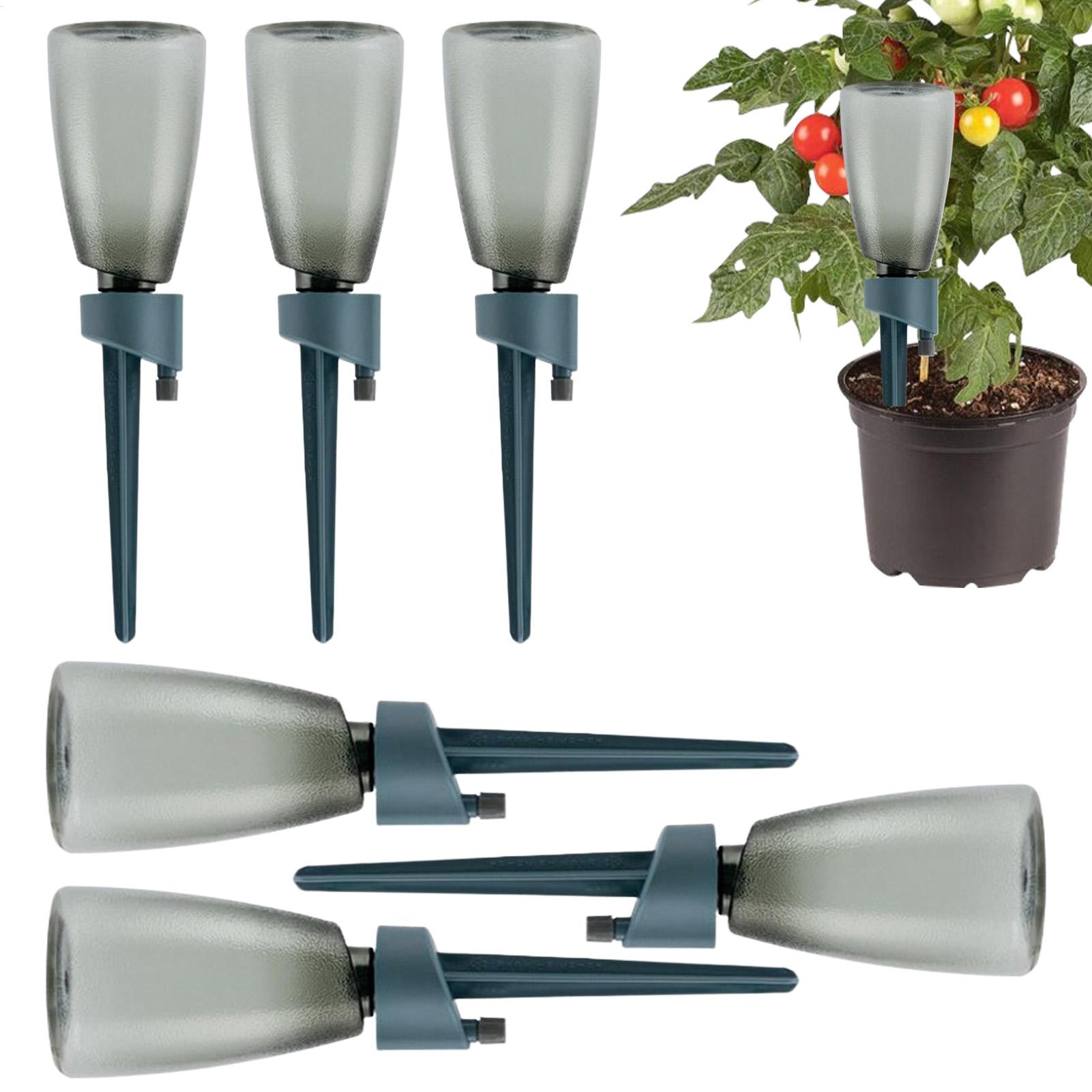 Smart Garden Project - 6個入り自動給水器 家庭用花植物自動散水装置 点滴灌漑システム ガーデニング用 長時間持続散水
