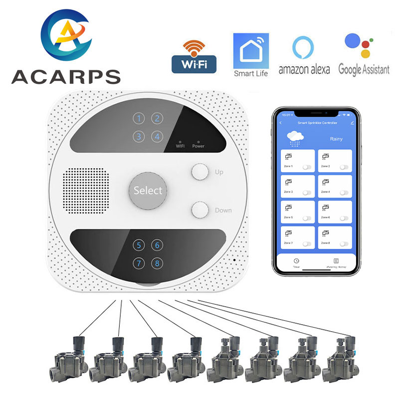 Smart Garden Instructions - WiFi スマート灌漑コントローラースマート灌漑電磁弁散水システム庭の灌漑タイマー
