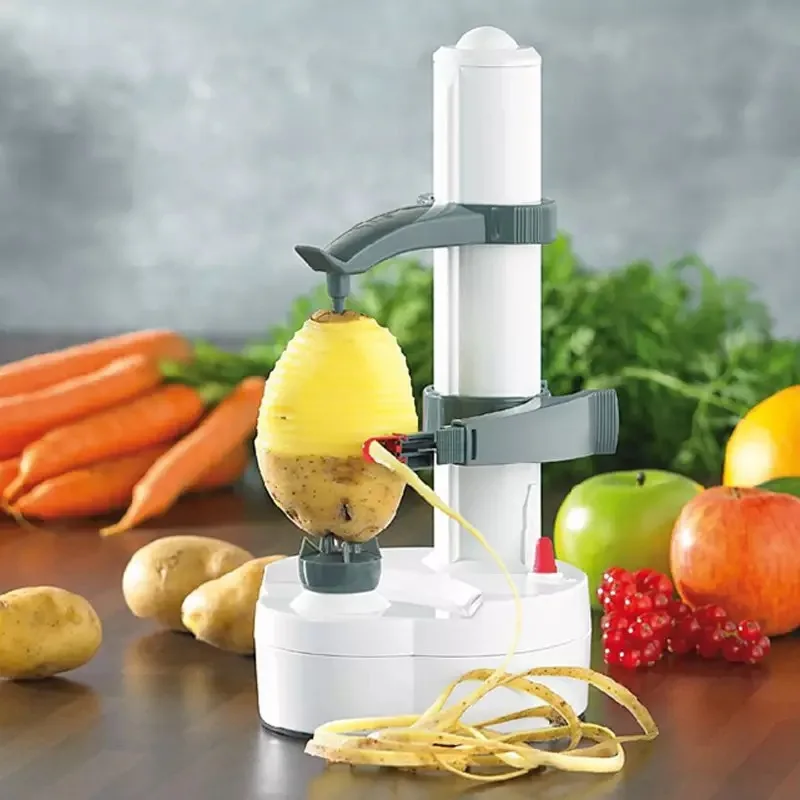 Smart Garden Kitchen - ステンレス鋼の自動電気果物と野菜のカッター,3つの予備の刃のポテトマシン