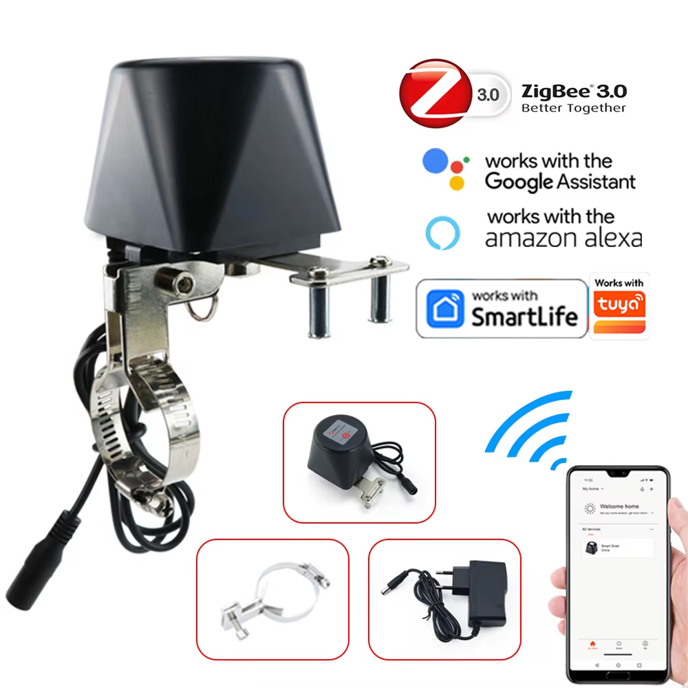 Smart Garden Instructions - ZigbeeスマートガスバルブWIFIガーデンウォーターシャットオフタイマー灌漑コントローラー（Alexa、Googleアシスタント、TUYAアプリ対応）