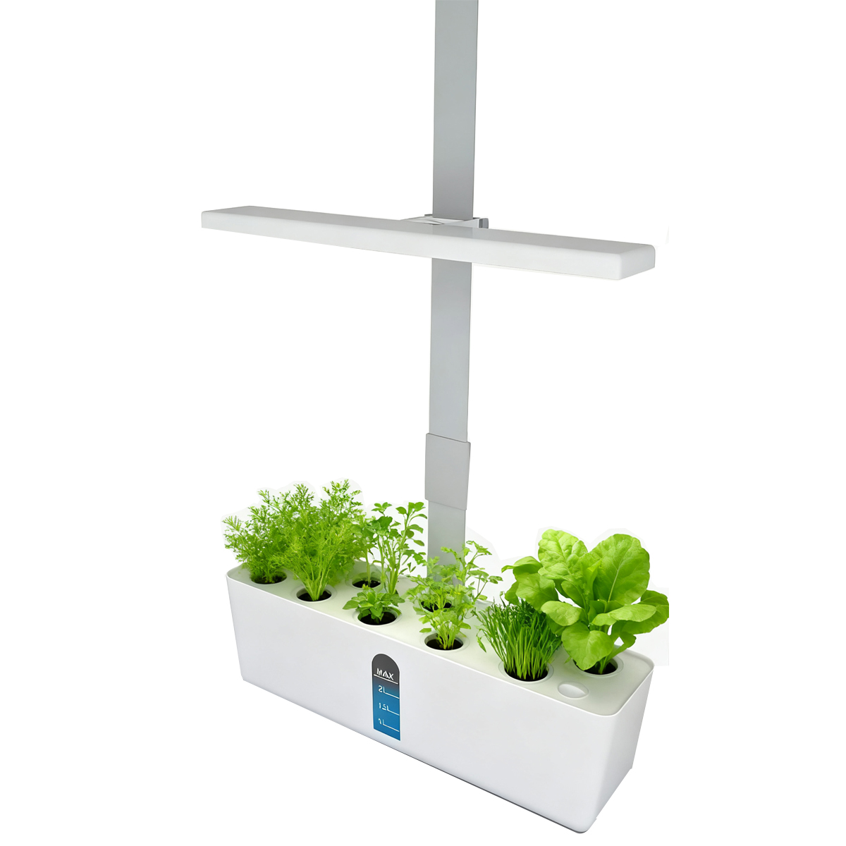 Smart Garden Gate - スマート水耕栽培システム LED育成ライト 室内自動タイマー付き ガーデンプランター 苗床ポット 家庭用キッチン向け