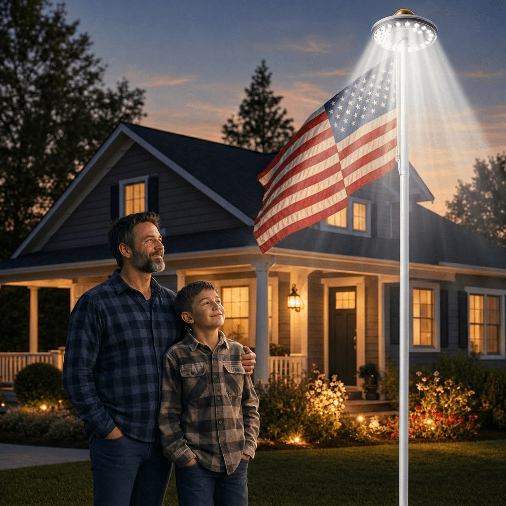 Smart Garden Umbrella - ソーラーLED旗竿ライトIP65防水自動オンオフソーラー式傘型景観ランプ省エネポータブルキャンプライト屋外装飾テントパティオ庭庭園芝生小道街路用