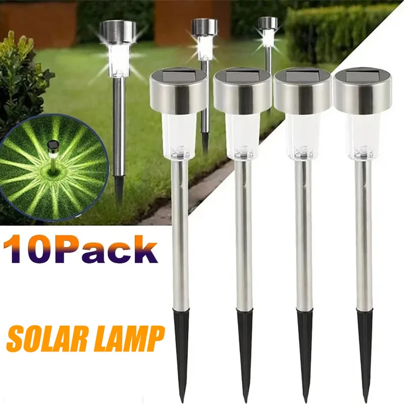 Smart Garden Spotlights - ソーラー屋外ライトガーデンランプ太陽光発電防水風景パス屋外庭裏庭芝生パティオ装飾植物