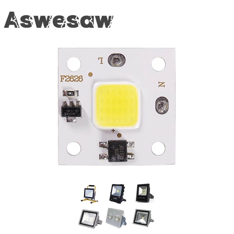 Smart Garden Spotlights - 220V LEDチップダイオードランプ,10w cobモジュール,屋外ガーデンライト,統合ライトビーズ,DIY照明