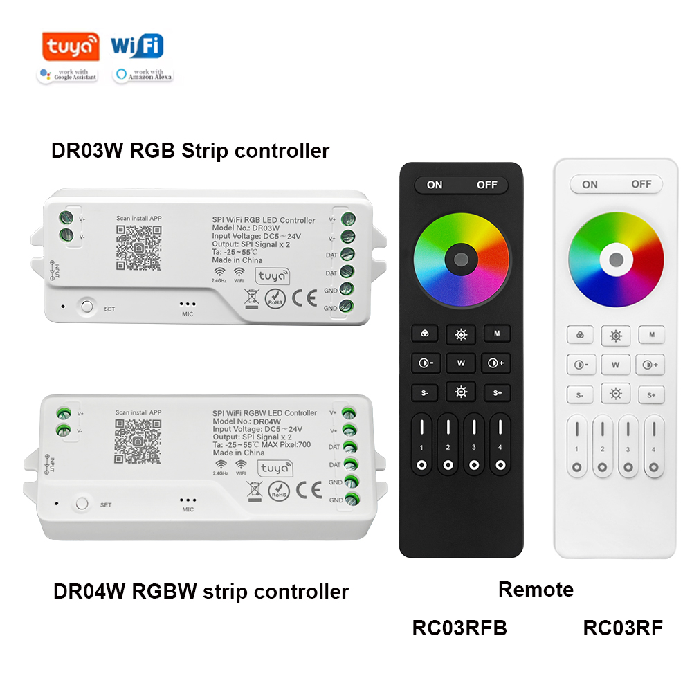 Smart Garden Light Controller - DR03W/DR04W Tuya WIFI LED コントローラー調光器 Google
