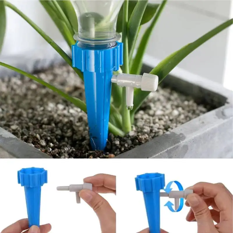 Smart Garden Project - 自動点滴灌漑システム 花植物温室庭園用自動給水 調整可能な自動水滴装置