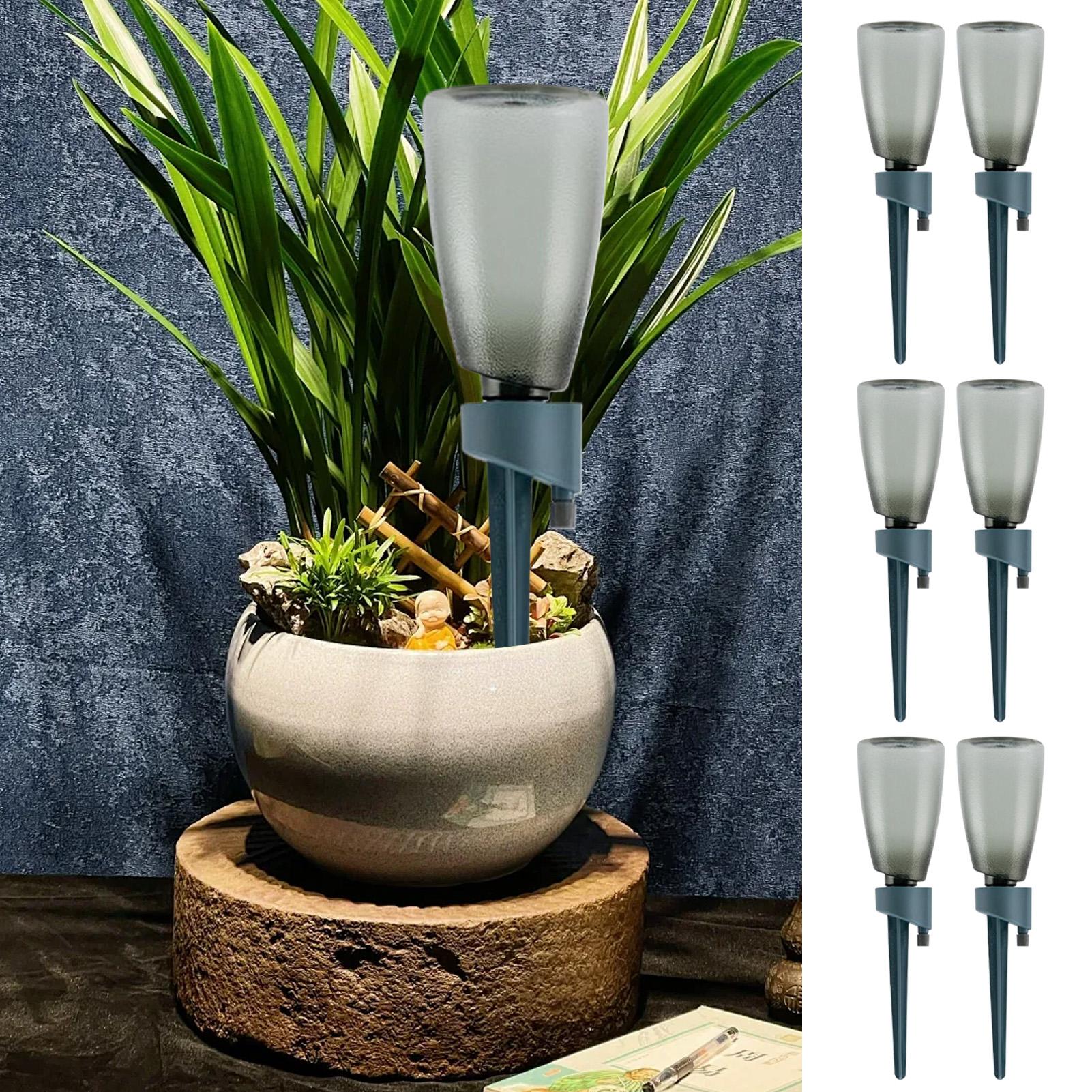 6個入り自動給水器 家庭用花植物自動散水装置 点滴灌漑システ - Smart Garden Project のレビューと価格