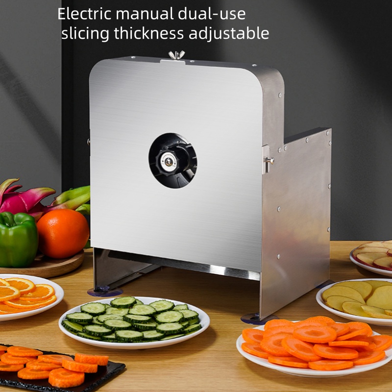 業務用野菜・果物多機能スライサー 電動自動レモン・ポテトスラ - Smart Garden Kitchen のレビューと価格