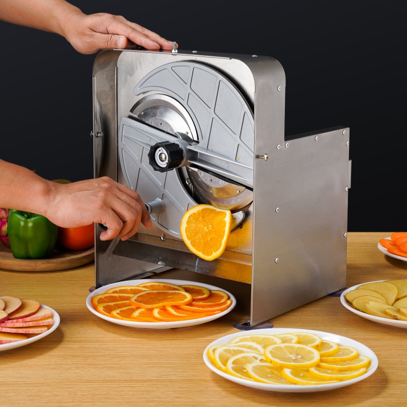 業務用野菜・果物多機能スライサー 電動自動レモン・ポテトスラ - Smart Garden Kitchen のレビューと価格