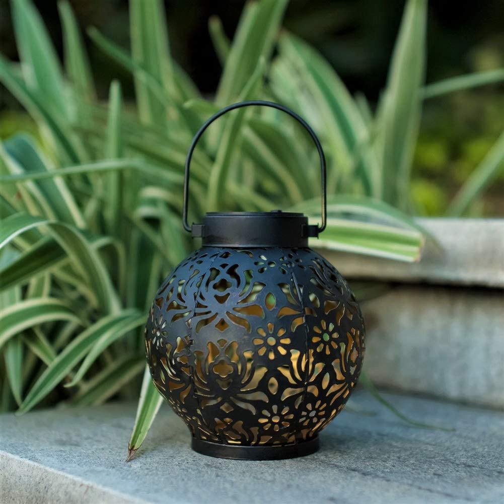 1 個ソーラーランタンライト屋外ガーデンソーラーライトローズ - Smart Garden Ornaments のレビューと価格