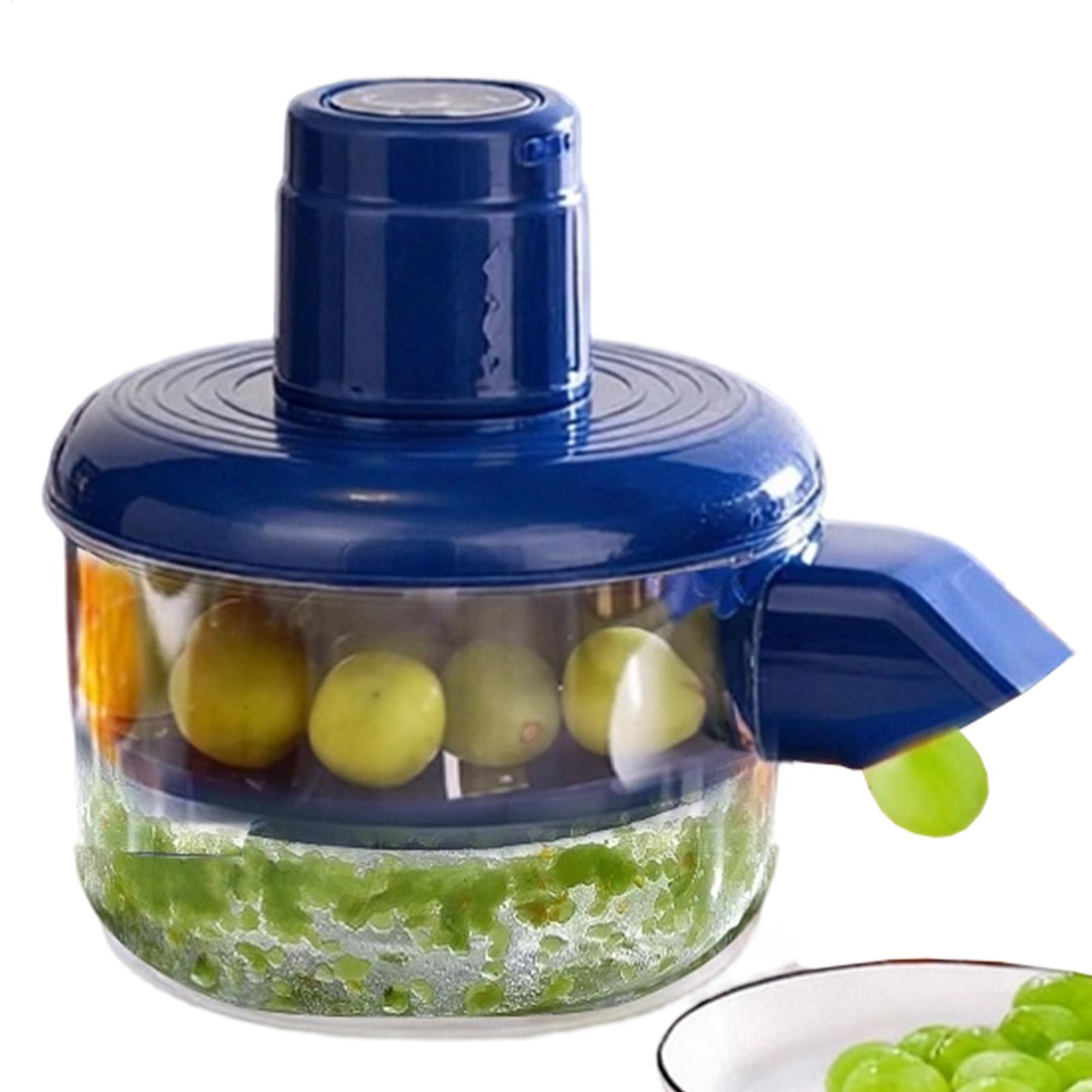 自動ブドウ皮むき器、電動ニンニク皮むき器、小型家庭用充電式フ - Smart Garden Kitchen のレビューと価格