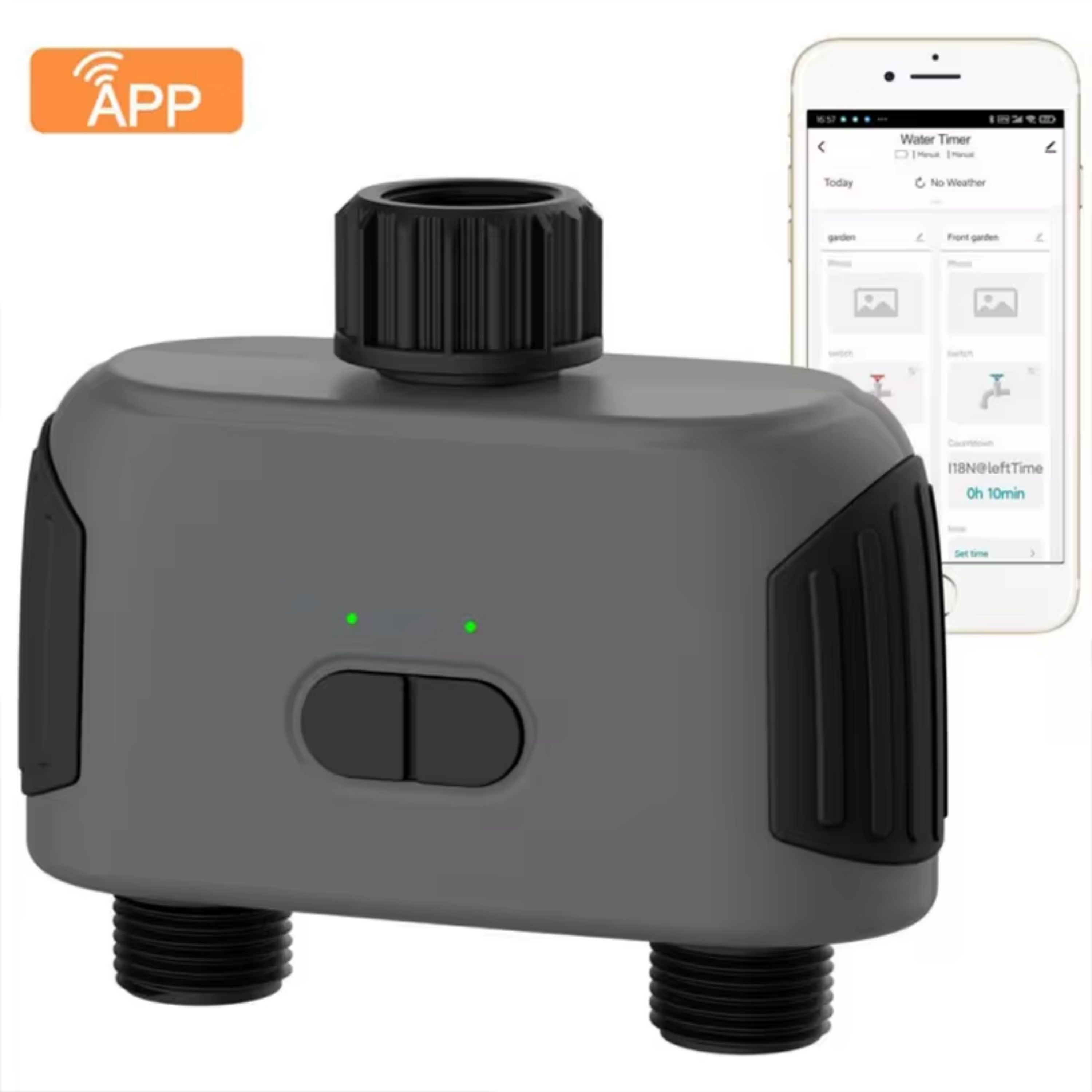 2ウェイガーデン自動散水灌漑システムスマートガーデンタイマー - Smart Garden Instructions のレビューと価格