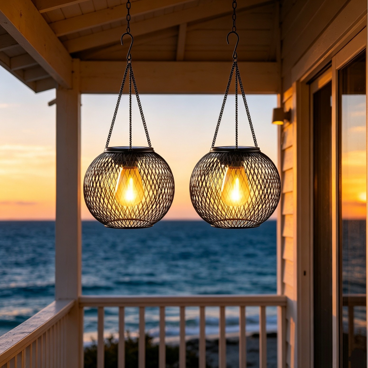 太陽光発電 LED 吊り下げフロアランプ屋外中空アウトライト - Smart Garden Spotlights のレビューと価格