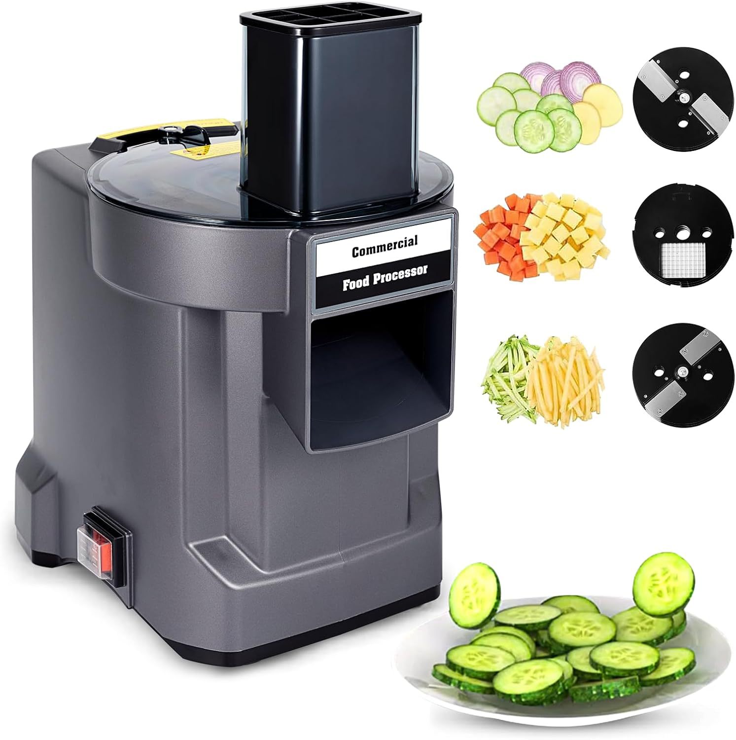110 V/220 V 商業野菜カッター 3 in 1 自動 - Smart Garden Kitchen のレビューと価格