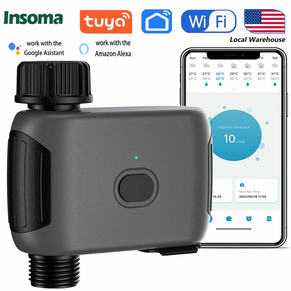 INSOMA自動植物灌漑スマートWifiスプリンクラータイマ - Smart Garden Watering Can のレビューと価格