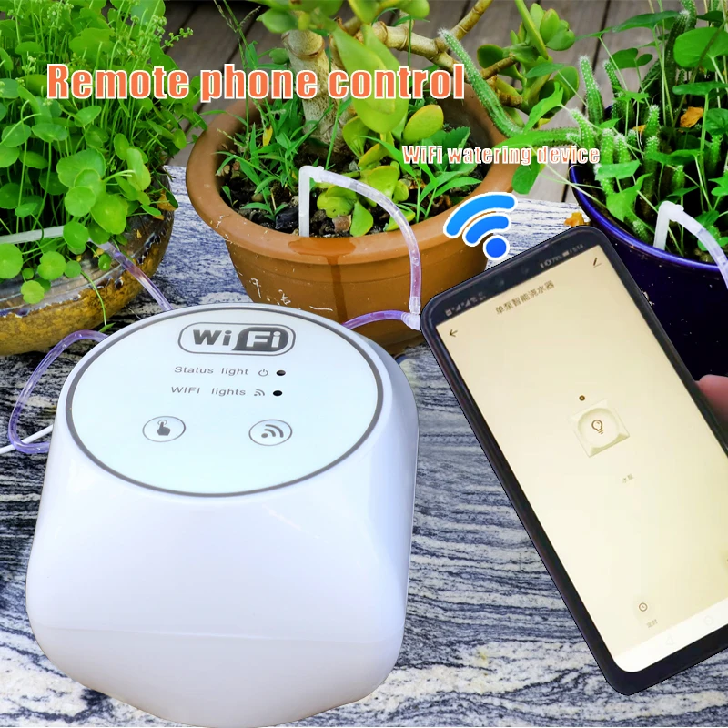 Wi-Fi対応ガーデン自動点滴灌漑コントローラー、ガーデン植 - Smart Garden Watering Can のレビューと価格