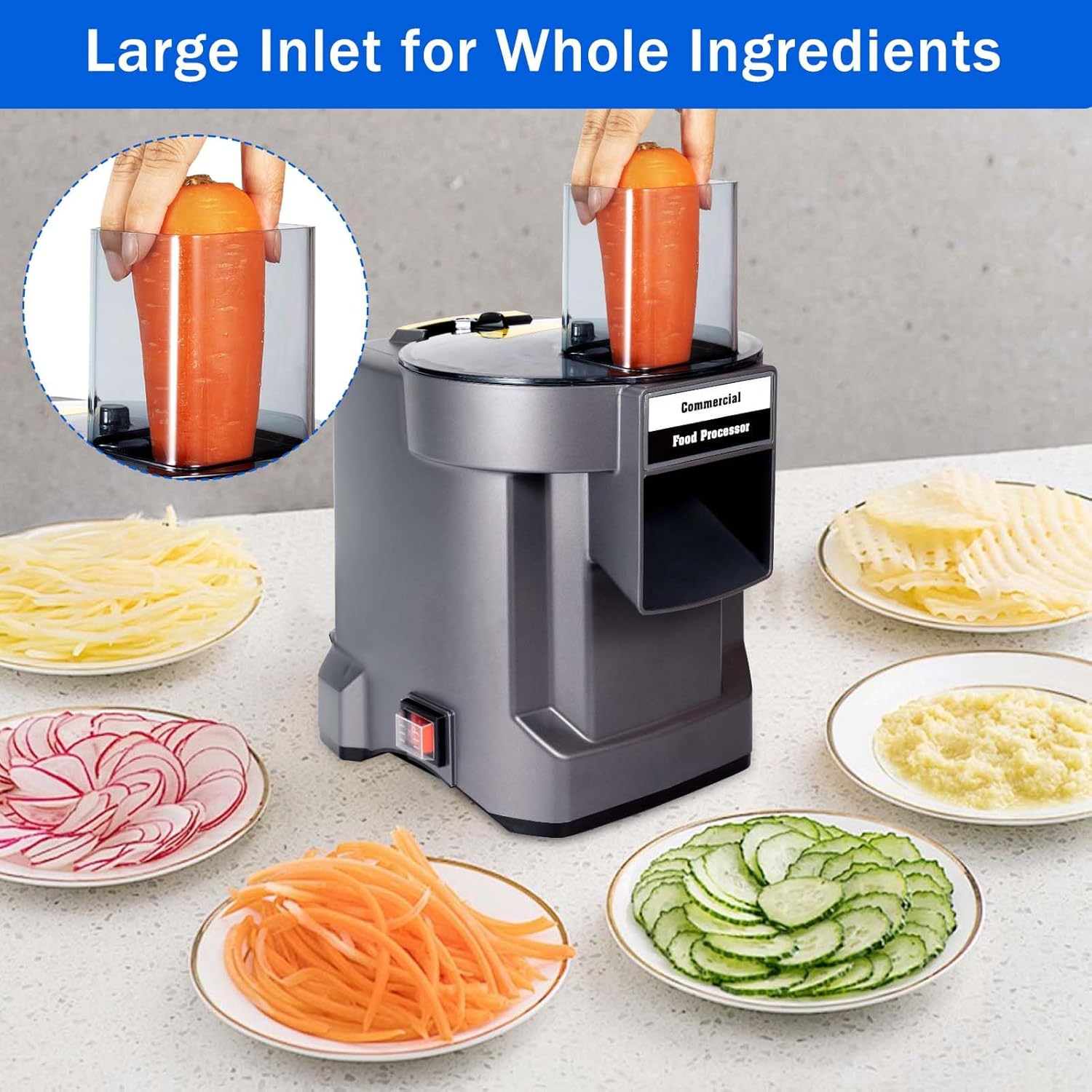 自動多機能野菜カッター,スライス,シュレッダー,チョッパー, - Smart Garden Kitchen のレビューと価格