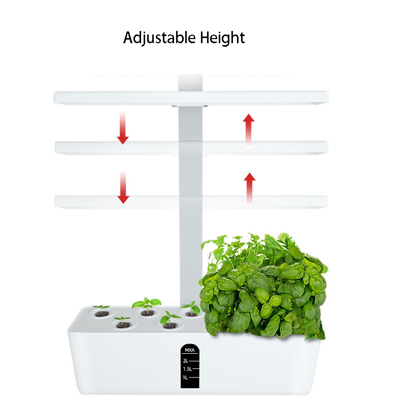 スマート水耕栽培システム LED育成ライト 室内自動タイマー - Smart Garden Gate のレビューと価格