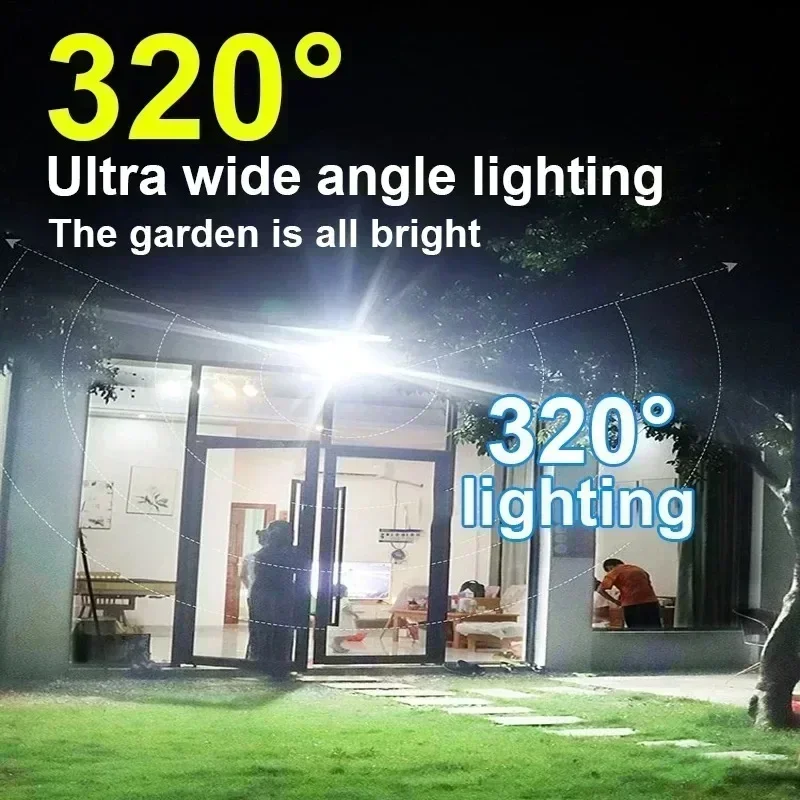 12000LM強力ソーラーウォールランプ、リモコン付き屋外I - Smart Garden Spotlights のレビューと価格