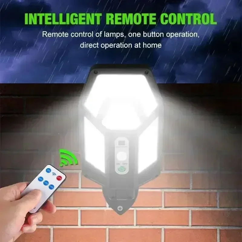 12000LM強力ソーラーウォールランプ、リモコン付き屋外I - Smart Garden Spotlights のレビューと価格