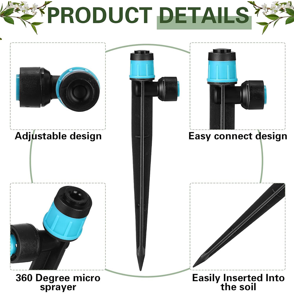 3/8インチ バブラーガーデン灌漑システム 9/12mm P - Smart Garden Kitchen のレビューと価格
