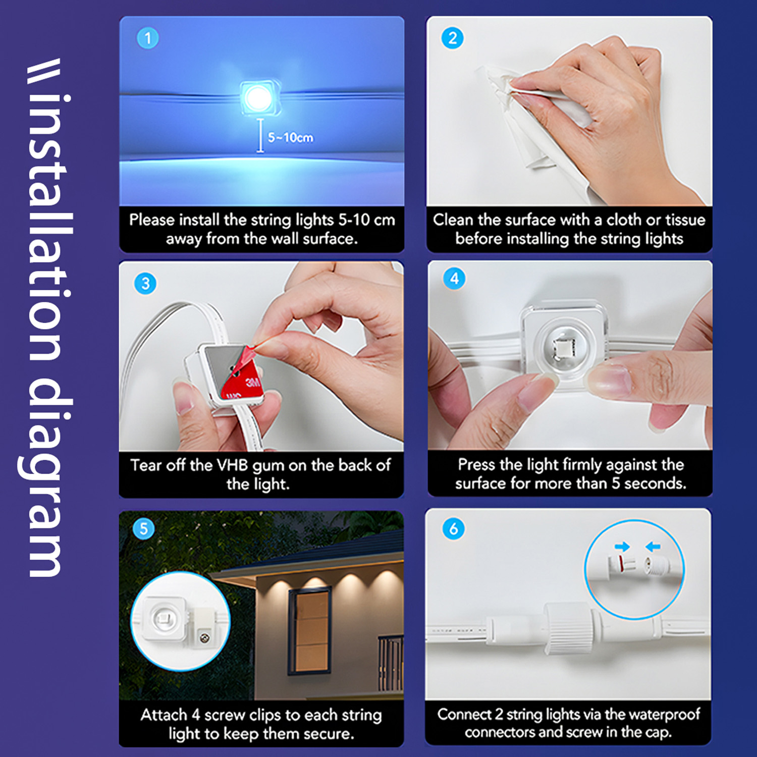 10M/15M/30M 軒下照明 屋外スマートレインボーLE - Smart Garden Light Controller のレビューと価格