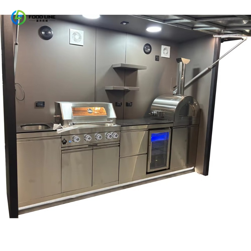 カスタマイズ可能なスマート密閉型屋外キッチンキャビネット（シ - Smart Garden Kitchen のレビューと価格