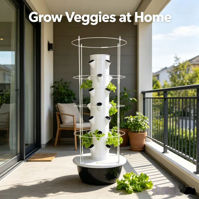 スマート垂直水耕栽培タワー屋内庭園システム - 家庭用野菜ハ - Smart Garden System のレビューと価格