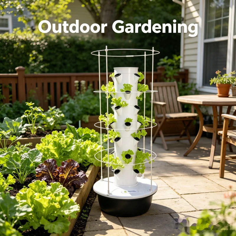スマート垂直水耕栽培タワー屋内庭園システム - 家庭用野菜ハ - Smart Garden System のレビューと価格