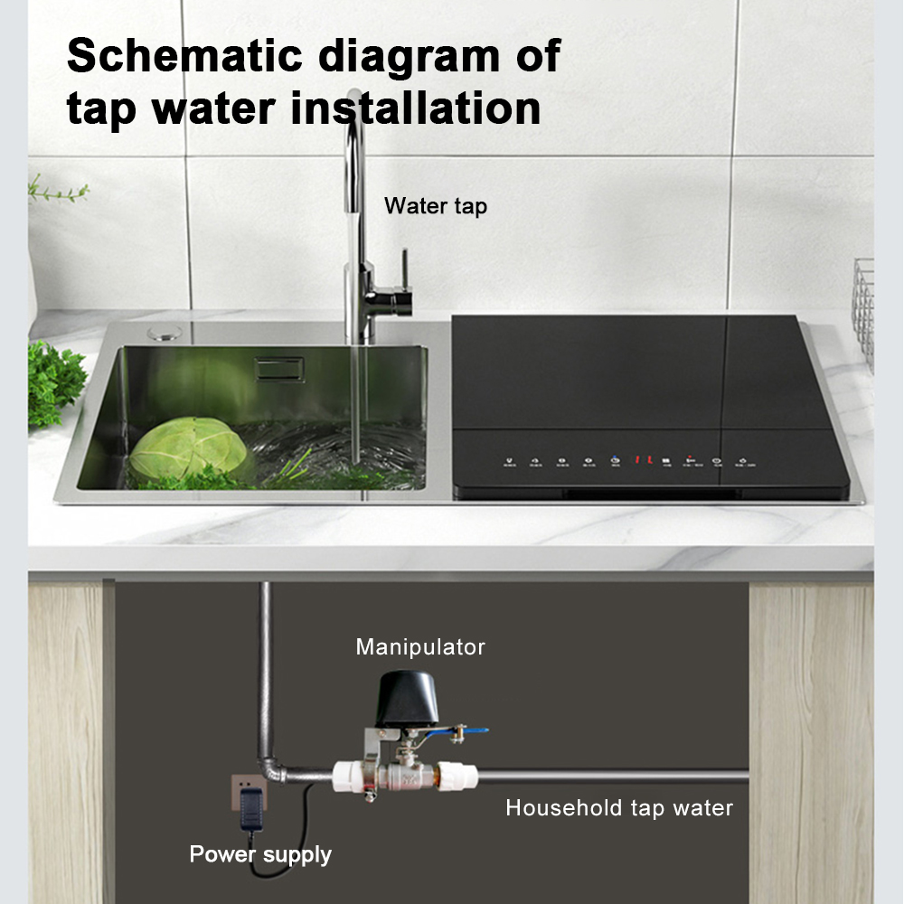 Tuya-ガーデンタイマー,ウォーターセンサーとガスアラーム - Smart Garden Instructions のレビューと価格