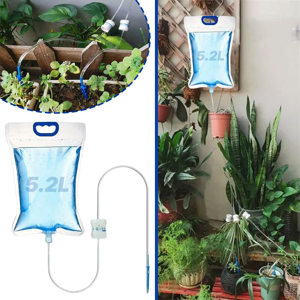5.2L 調整可能な自動点滴散水缶システム透明水タンク灌漑装 - Smart Garden Project のレビューと価格
