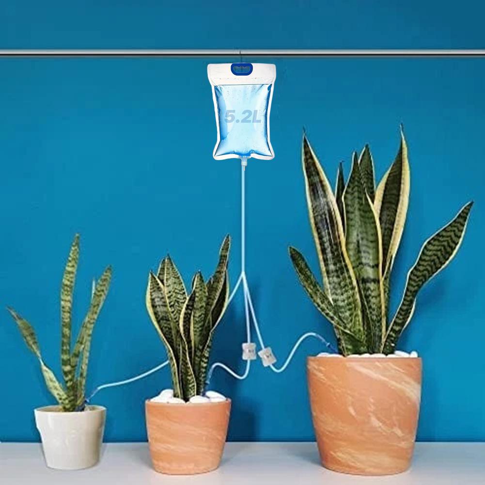 5.2L 調整可能な自動点滴散水缶システム透明水タンク灌漑装 - Smart Garden Project のレビューと価格