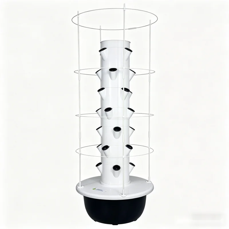 スペースツリー5層式垂直水耕栽培タワー 室内スマート野菜プラ - Smart Garden Tower のレビューと価格