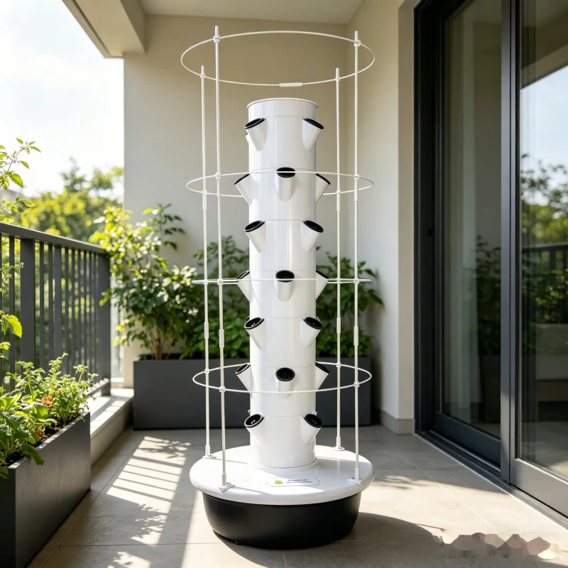 スペースツリー5層式垂直水耕栽培タワー 室内スマート野菜プラ - Smart Garden Tower のレビューと価格