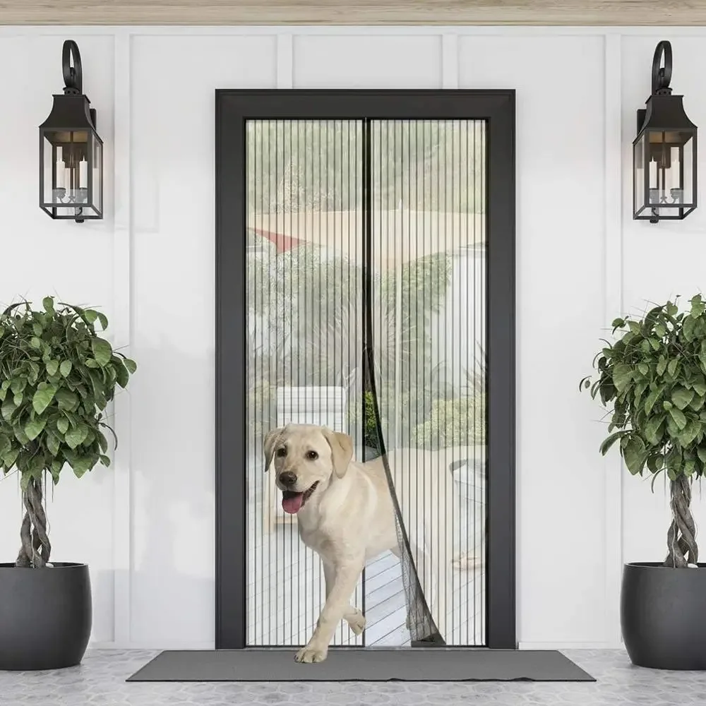 磁気蚊帳ドア 80/90/100 センチメートル窓カーテン自 - Smart Garden Gate のレビューと価格