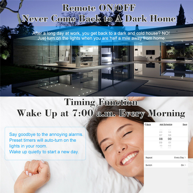 Tuya-Wi-Fi調光器12-24V,RGB LEDストリ - Smart Garden Light Controller のレビューと価格