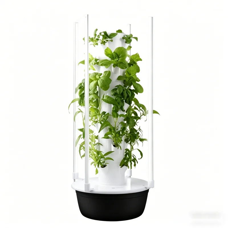 スペースツリー垂直水耕栽培タワー スマート野菜プランター 室 - Smart Garden System のレビューと価格