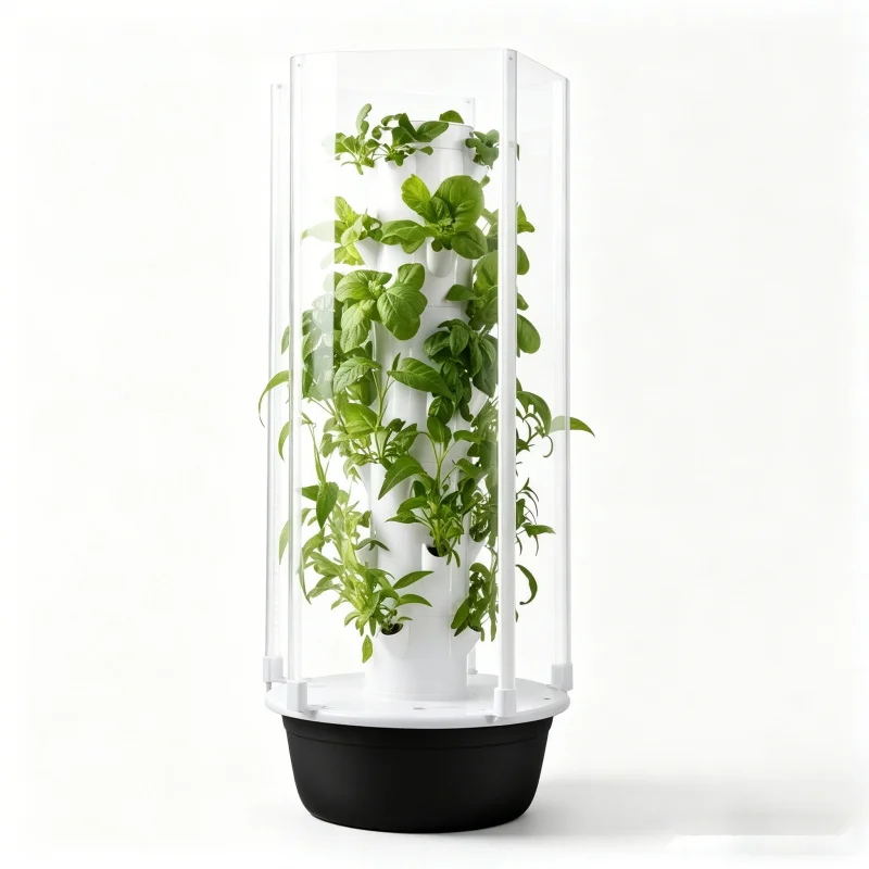 スペースツリー垂直水耕栽培タワー スマート野菜プランター 室 - Smart Garden System のレビューと価格