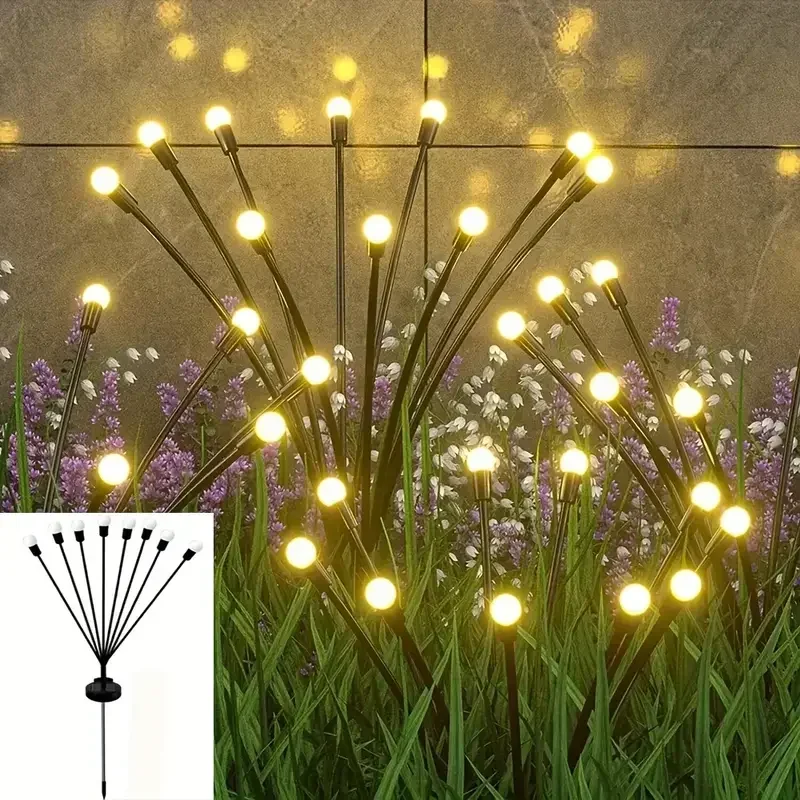 屋外ソーラーパスウェイライト 防水 6/8/10ヘッド LE - Smart Garden Light Camera のレビューと価格
