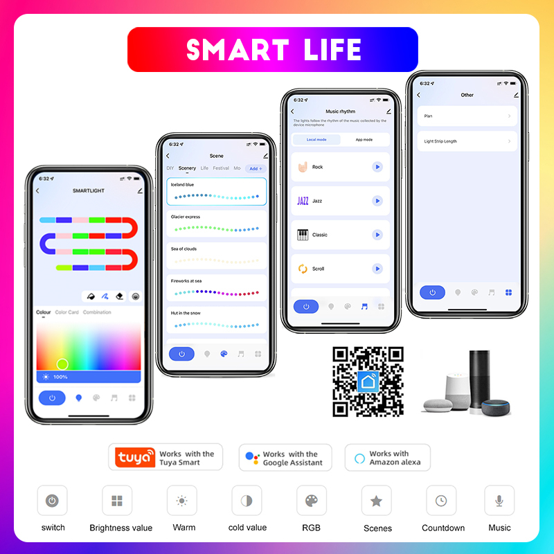 TUYA アドレス指定可能なコントローラ WIFI RGBI - Smart Garden Light Controller のレビューと価格