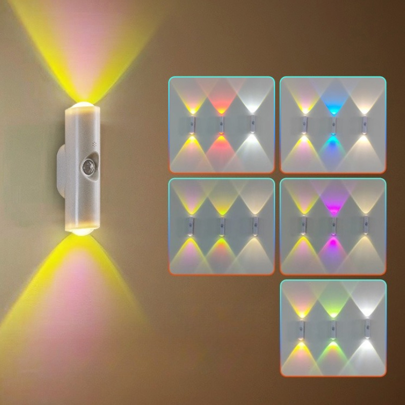 スマート RGB グラデーションナイトライト磁気モーションセ - Smart Garden Ornaments のレビューと価格