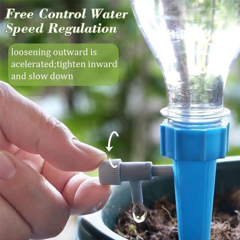 自動点滴灌漑システム自己散水スパイク花植物温室庭調整可能な自 - Smart Garden Project のレビューと価格