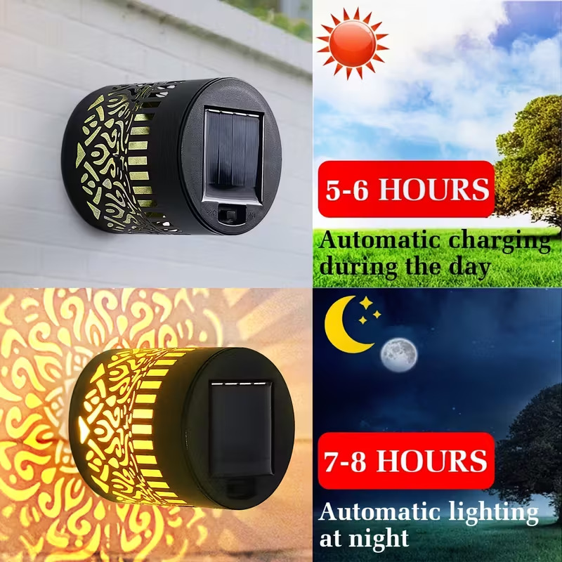 ソーラーLEDウォールライトマンダラプロジェクションランタン - Smart Garden Spotlights のレビューと価格