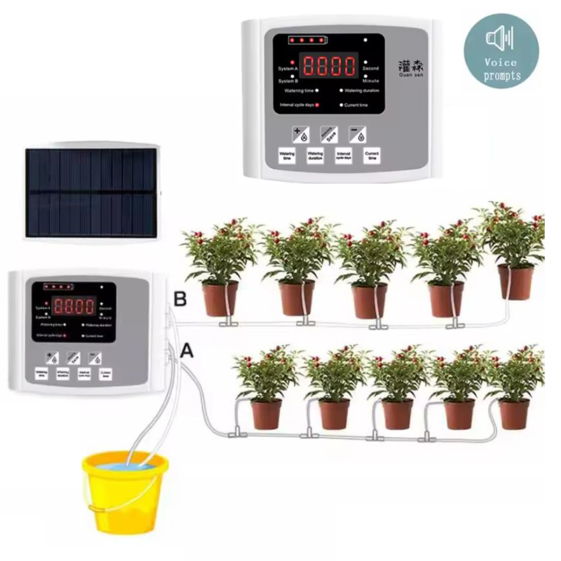 ソーラー灌漑システム ガーデン自動点滴灌漑キット 水やりタイ - Smart Garden Project のレビューと価格
