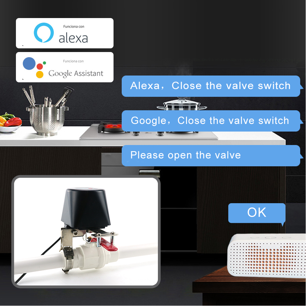 WiFi水道バルブ ガス遮断ボールバルブ タイマー ガーデン - Smart Garden Instructions のレビューと価格