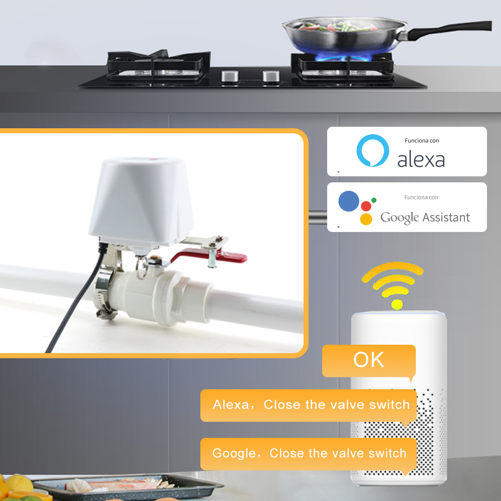 WiFi水道バルブ ガス遮断ボールバルブ タイマー ガーデン - Smart Garden Instructions のレビューと価格