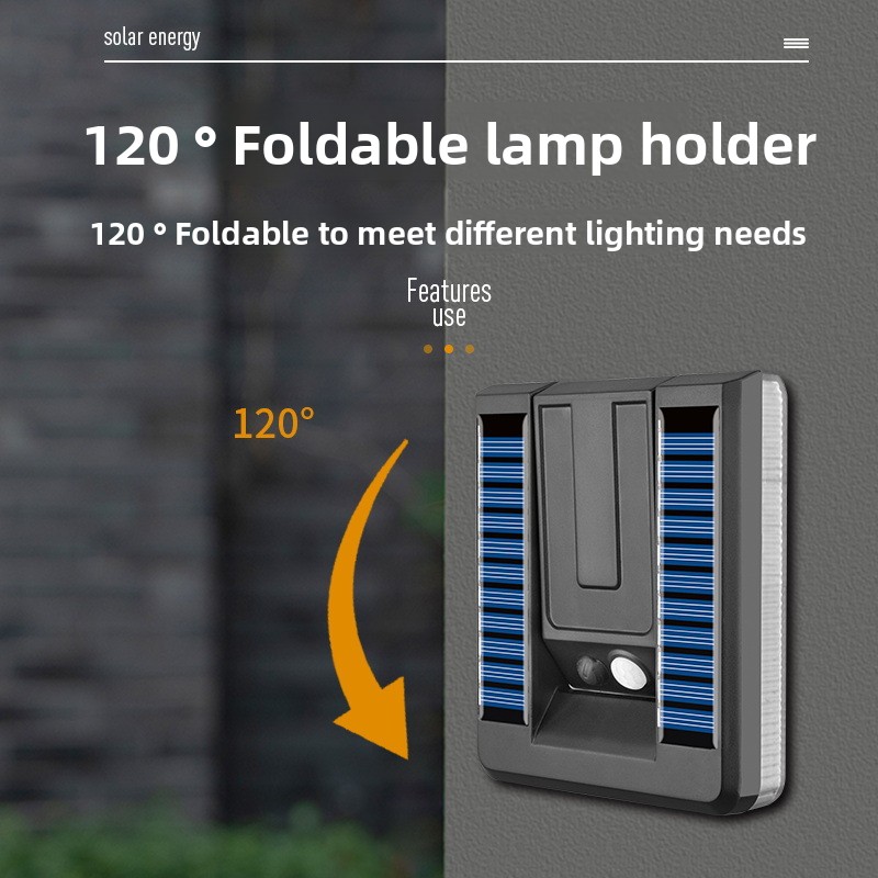 新しいスマート屋外折りたたみソーラーウォールランプヨーロピア - Smart Garden Outdoor のレビューと価格