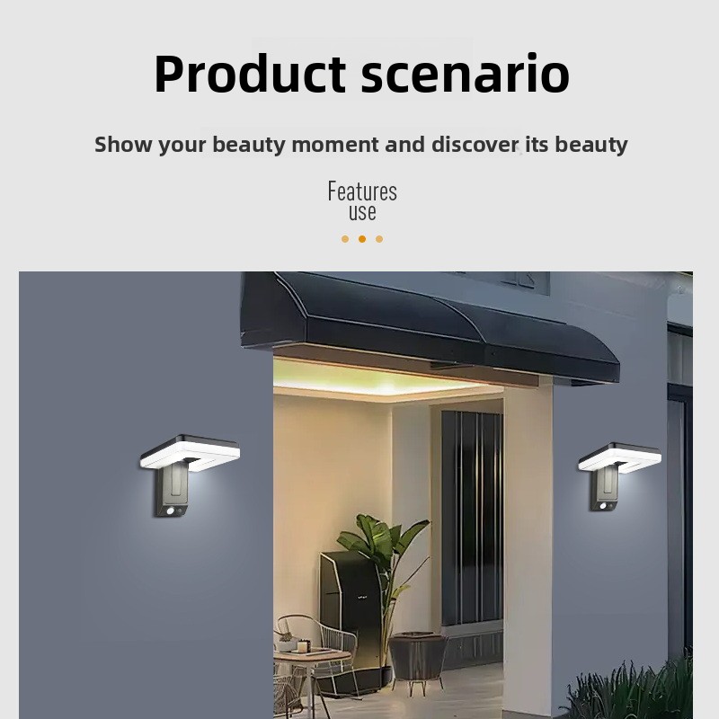 新しいスマート屋外折りたたみソーラーウォールランプヨーロピア - Smart Garden Outdoor のレビューと価格